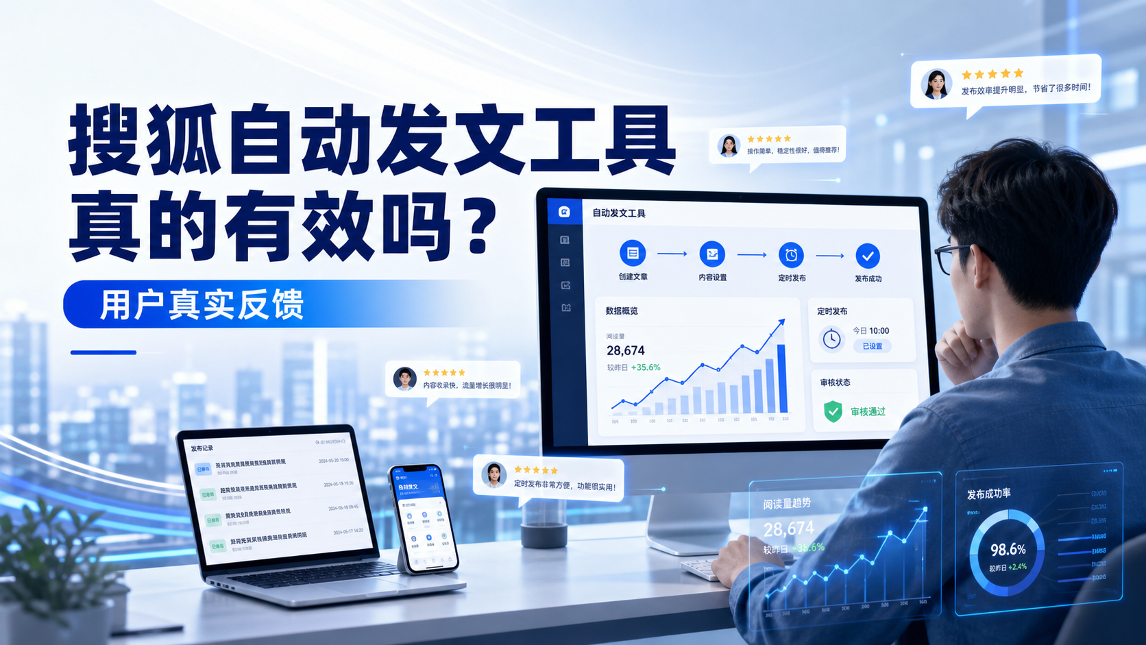 搜狐自动发文工具真的有效吗？松原用户的真实反馈